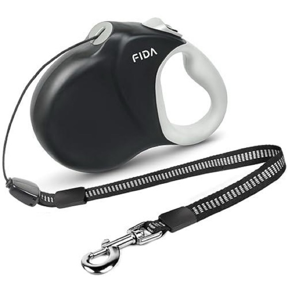 Black Retractable Dog Leash